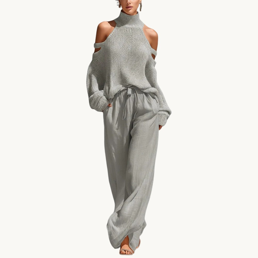 Alessia | Off-Shoulder To-Delt Sæt