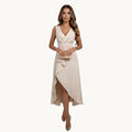 Sophie | Elegant Midi Dress with V-Neck