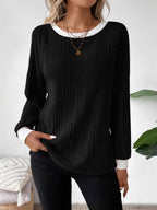 Mariel – Todelt Striktrøje med Moderne Stil