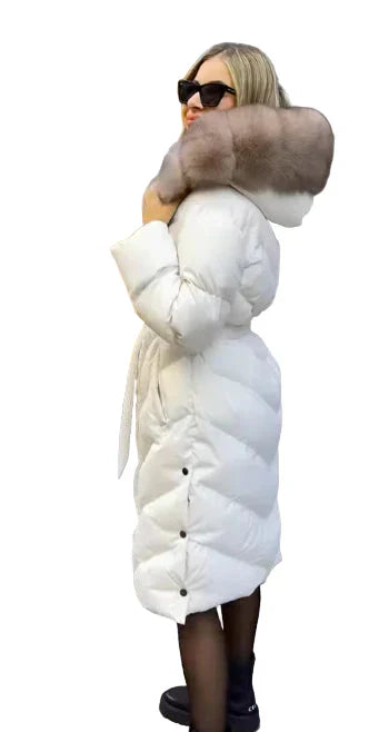 MADRI - ELEGANT BOMULDSFRACKE MED PELSKRAVE