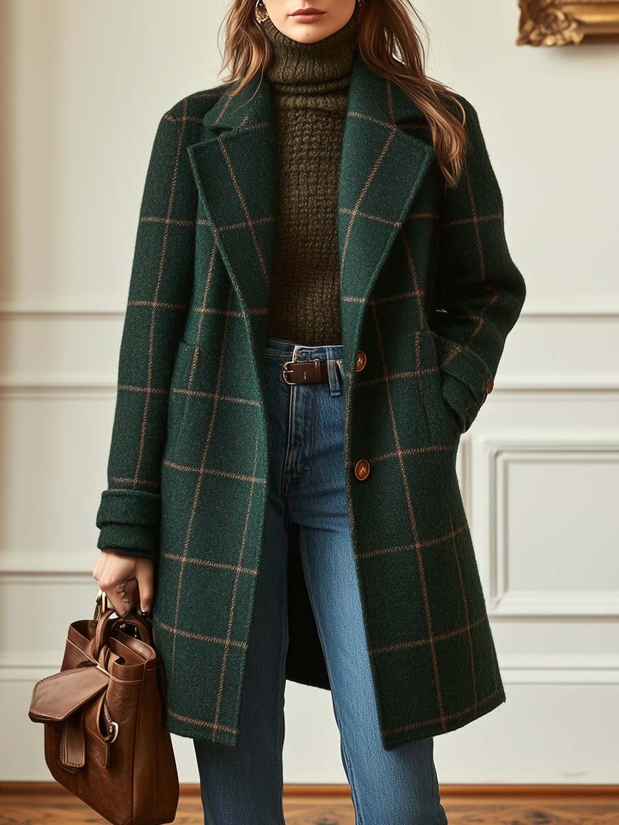 Mathilde - Elegant Uldfrakke
