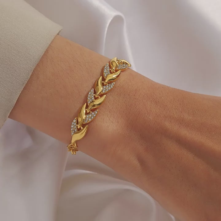 Elegant Fiskehale Smykkesæt